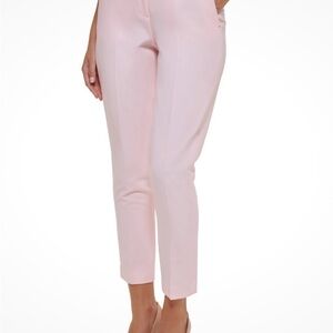 Tommy Hilfiger Womans Sloane Ankle Pants pink Size 14 NWT Elastic Waist